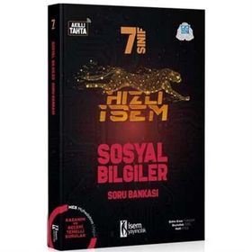 7. Sınıf Sosyal Bilgiler Farklı İsem Tamamı Çözümlü 10 Fasikül Deneme İsem Yayınları