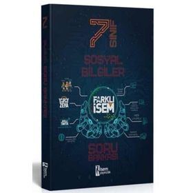 7. Sınıf Sosyal Bilgiler Farklı İsem Tamamı Çözümlü 10 Fasikül Deneme İsem Yayınları