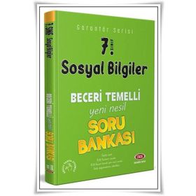 7. Sınıf Sosyal Bilgiler Garantör Beceri Temelli Soru Bankası-Data Yayınları