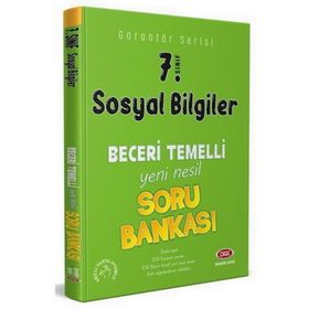 7. Sınıf Sosyal Bilgiler Garantör Beceri Temelli Soru Bankası-Data Yayınları