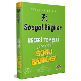 7. Sınıf Sosyal Bilgiler Garantör Beceri Temelli Soru Bankası-Data Yayınları