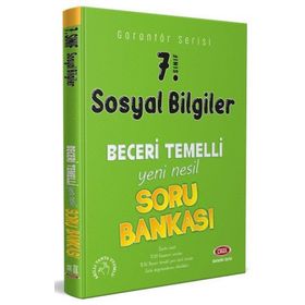 7. Sınıf Sosyal Bilgiler Garantör Beceri Temelli Soru Bankası-Data Yayınları