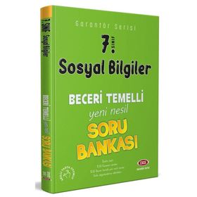 7. Sınıf Sosyal Bilgiler Garantör Beceri Temelli Soru Bankası-Data Yayınları