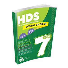 7. Sınıf Sosyal Bilgiler Haftalık Değerlendirme Sınavı HDS Örnek Akademi Yayınları