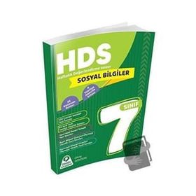 7. Sınıf Sosyal Bilgiler Haftalık Değerlendirme Sınavı HDS Örnek Akademi Yayınları