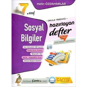 7.Sınıf Sosyal Bilgiler Hazırlayan Defter - Çanta Yayınları