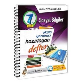 7.Sınıf Sosyal Bilgiler Hazırlayan Defter - Çanta Yayınları