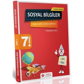 7. Sınıf Sosyal Bilgiler Kazanım Merkezli Soru Kitapçığı-Sonuç Yayınları