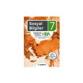 7. Sınıf Sosyal Bilgiler Kazanım Odaklı Hba Tudem Yayınları
