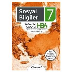 7. Sınıf Sosyal Bilgiler Kazanım Odaklı Hba Tudem Yayınları