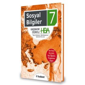 7. Sınıf Sosyal Bilgiler Kazanım Odaklı Hba Tudem Yayınları