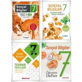 7. Sınıf Sosyal Bilgiler Kazanım Odaklı Soru Bankası Tudem Yayınları