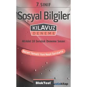 7. Sınıf Sosyal Bilgiler Kılavuz Deneme-Blok Test Yayınları