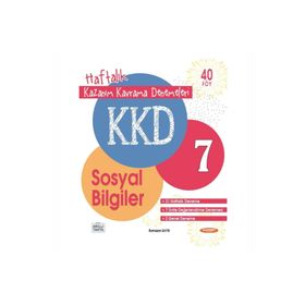 7. Sınıf Sosyal Bilgiler Kkd Haftalık Kazanım Kavrama Denemeleri Kurmay Elt Yayınları