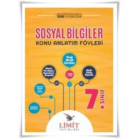 7.sınıf Sosyal Bilgiler Konu Anlatım Föyleri - Limit Yayınları