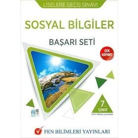 7. Sınıf Sosyal Bilgiler LGS Başarı Seti Fen Bilimleri Yayınları