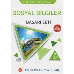 7. Sınıf Sosyal Bilgiler LGS Başarı Seti Fen Bilimleri Yayınları
