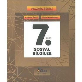 7. Sınıf Sosyal Bilgiler Mozaik Serisi Kazanım Özetli Soru Bankası-Fides Yayınları