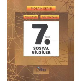 7. Sınıf Sosyal Bilgiler Mozaik Serisi Kazanım Özetli Soru Bankası-Fides Yayınları