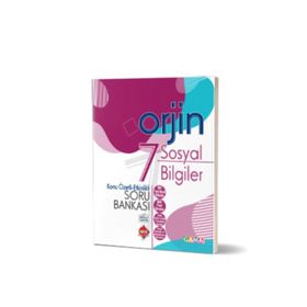 7. Sınıf Sosyal Bilgiler Orjin Konu Özetli Etkinlikli Soru Bankası-Gama Okul Yayınları