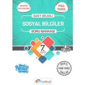 7. Sınıf Sosyal Bilgiler Özet Bilgili Soru Bankası Köşebilgi Yayınları