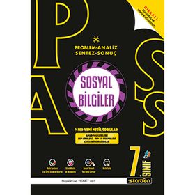 7. Sınıf Sosyal Bilgiler Pass Soru Bankası-Startfen Yayınları