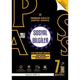 7. Sınıf Sosyal Bilgiler Pass Soru Bankası-Startfen Yayınları
