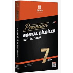 7.Sınıf Sosyal Bilgiler Premıum Soru Bankası-Başka Yayınları