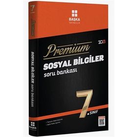 7.Sınıf Sosyal Bilgiler Premıum Soru Bankası-Başka Yayınları