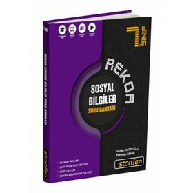 7. Sınıf Sosyal Bilgiler Rekor Soru Bankası-Startfen Yayınları