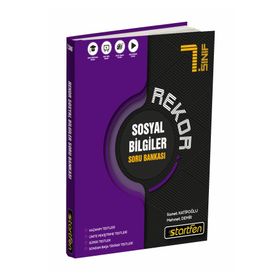 7. Sınıf Sosyal Bilgiler Rekor Soru Bankası-Startfen Yayınları
