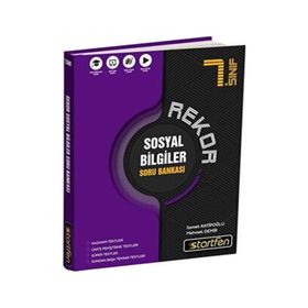 7. Sınıf Sosyal Bilgiler Rekor Soru Bankası-Startfen Yayınları