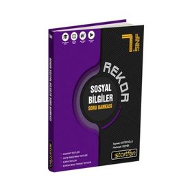 7. Sınıf Sosyal Bilgiler Rekor Soru Bankası-Startfen Yayınları