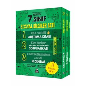 7. Sınıf Sosyal Bilgiler Seti Soru Bankası-Örnek Akademi Yayınları