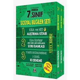 7. Sınıf Sosyal Bilgiler Seti Soru Bankası-Örnek Akademi Yayınları