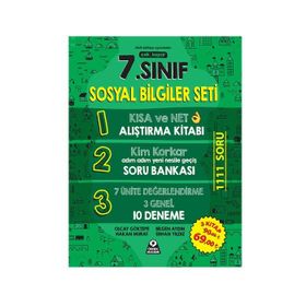 7. Sınıf Sosyal Bilgiler Seti Soru Bankası-Örnek Akademi Yayınları