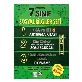 7. Sınıf Sosyal Bilgiler Seti Soru Bankası-Örnek Akademi Yayınları
