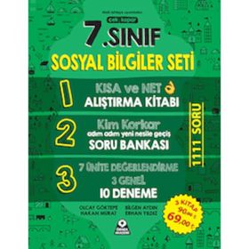 7. Sınıf Sosyal Bilgiler Seti Soru Bankası-Örnek Akademi Yayınları