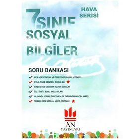 7.Sınıf Sosyal Bilgiler Soru Bankası-An Yayınları