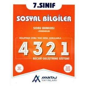 7.Sınıf Sosyal Bilgiler Soru Bankası + Denemeler-Avantaj Yayınları