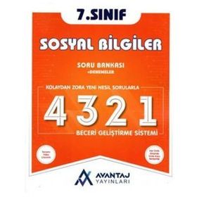 7.Sınıf Sosyal Bilgiler Soru Bankası + Denemeler-Avantaj Yayınları