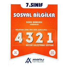 7.Sınıf Sosyal Bilgiler Soru Bankası + Denemeler-Avantaj Yayınları
