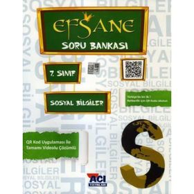 7. Sınıf Sosyal Bilgiler Soru Bankası Efsane Yayınları