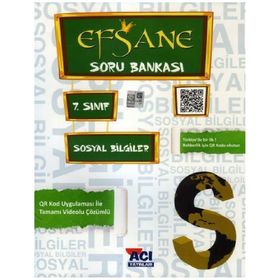 7. Sınıf Sosyal Bilgiler Soru Bankası Efsane Yayınları