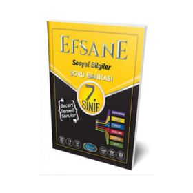 7. Sınıf Sosyal Bilgiler Soru Bankası Efsane Yayınları