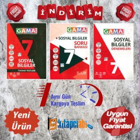 7. Sınıf Sosyal Bilgiler Soru Bankası - Gama Yayınları