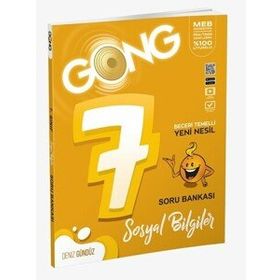 7. Sınıf Sosyal Bilgiler Soru Bankası-Gong Yayınları