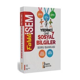 7.Sınıf Sosyal Bilgiler Soru Bankası İsem Yayınları