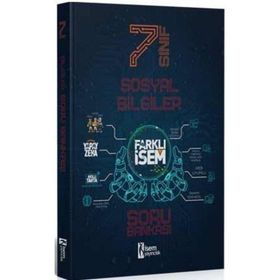 7.Sınıf Sosyal Bilgiler Soru Bankası İsem Yayınları