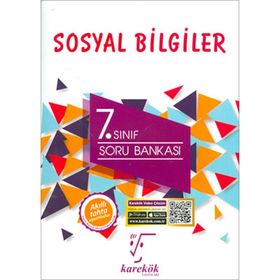 7. Sınıf Sosyal Bilgiler Soru Bankası Karekod Video Çözümlü - kollektif